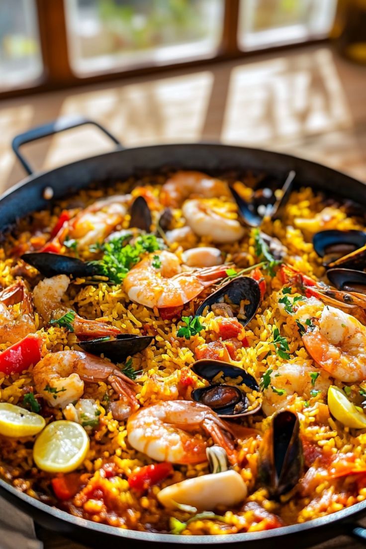 Paella de Frutos do Mar