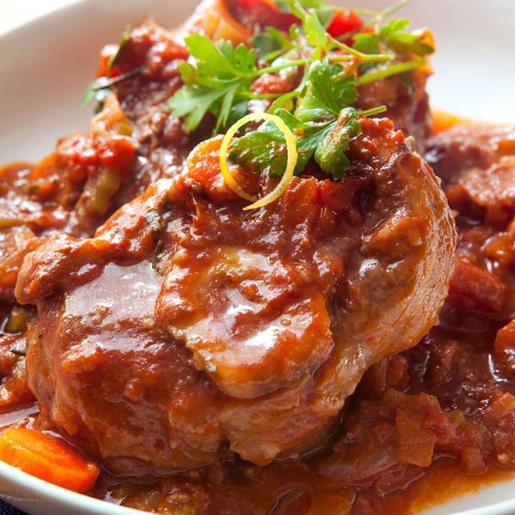 Ossobuco alla Milanese com Gremolata