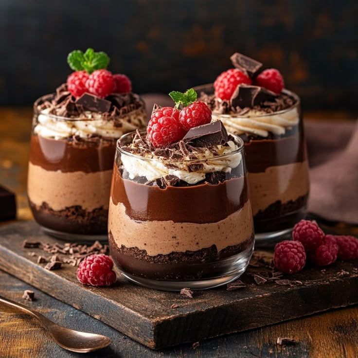 Mousse de Chocolate Francesa