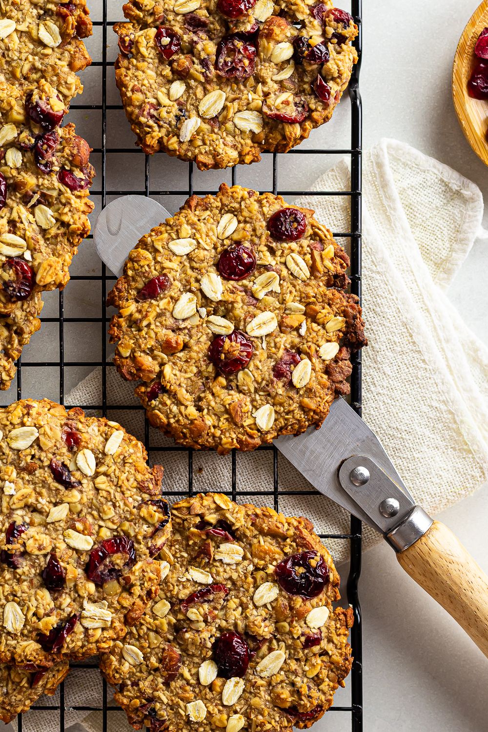 Cookies Fit de Aveia com Pasta de Amendoim